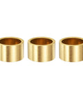 3 Pcs Sintered Bronze Sleeve Bearings 28mm Bore 35mm Outer Diameter 22mm Length Self Lubricating Friction Reducing Bearings