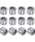 Sintered Iron Self Lubricating Sleeve Bearings 10mm Bore 16mm Outer Diameter 12mm Length Maintenance Free Bushings Pack Of 12