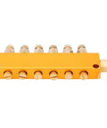 Adjustable Brass Oil Distributor With Piston Separator Divider Valve For CNC Machining Centers And Industrial Machinery Six Outlet