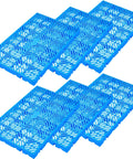 Six Pack Plastic Pallets For Basement Storage HDPE Waterproof Grid Ventilation Floor Pallets Lightweight