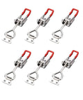 Six Pack Adjustable Toggle Latch Clamps Provide Secure Quick Release Holding Up To 330 Lbs For Tool Boxes And Smoker Gear