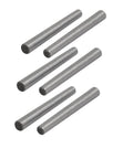 Pro Taper Pin Set 6 Pieces 40mm Long 4mm Small End Diameter Carbon Steel 45 Steel GB117 Standard Heat Treated Precision Fit