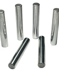 Six Pack One Half Inch Diameter And Three Inch Length Dowel Pins For Solid Wood Projects, Precision Ground Alloy Steel Shelf Pins