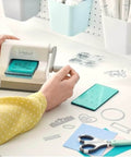 Using the Portable Die Cutting And Embossing Starter Kit For Arts And Crafts Scrapbooking And Cardmaking On The Go Sizzix Sidekick 661770