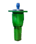 Front view of SJ34566 Hydraulic Pump SJ13305 Fits for John Deere 6120E 6100D 6105D 6105E 4045TP060 4045TP071 6110D 6115D in green