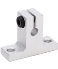 Four Pack SK6 Aluminum Linear Rail Clamping Supports For 6mm Shafts, durable alloy for CNC engraving machines and 3D printers.