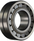 SKF 21307 CC/C3 Spherical Radial Bearing with Straight Bore and Steel Cage, side view showing axially symmetric races.