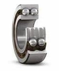 SKF 4214 ATN9 Deep Groove Ball Bearing high load capacity industrial replacement precision OEM quality, front view, metal material