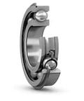 SKF 6008 NR Deep Groove Ball Bearing showing internal structure with smooth rotation and high radial load capacity design.