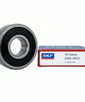 SKF 6304-2RSH Deep Groove Ball Bearings 20x52x15mm Sealed 2 Pack with box