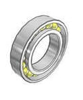 Front view of 7008 CD/P4A SKF Bearing High Precision Angular Contact Ball Bearing for Industrial Machinery and OEM Replacement.