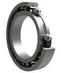 SKF 12G 88128 TN9 GJN Single Row Ball Bearing With Polyamide Cage for precision machinery front view showing inner and outer rings.