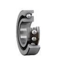 Cross-section view of SKF Bearing BSA 205 CGB showing internal ball bearings, delivering high precision, low friction performance for industrial machinery.