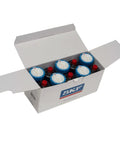 Open box of SKF LAGD 125 EM2 System 24 Automatic Grease Lubricators for limited space and hazardous locations, 125 mL reservoirs.