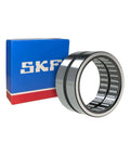 SKF RNA6913 Machined Needle Roller Bearing - 72 mm ID, 90 mm OD, 45 mm Width, shown with blue SKF packaging