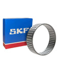 Needle Roller And Cage Assembly K35X42X18 SKF High Load Capacity Precision Bearing next to blue SKF box