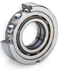 SKF Bearing QJ 209 C2 Four Point Contact Bearing High Precision Angular Bearing For Industrial Machinery And Automotive Use Pro Grade Workhorse Replacement With C2 Clearance For Smooth Operation, side view