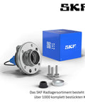 SKF VKBA 6649 Wheel Bearing Kit with components and blue box packaging