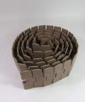 Magnetflex Slatband Chain RHM450XL Four And One Half Inch Wide Used And In Working Condition, coiled for conveyor systems