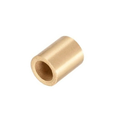 Sleeve Bearing 8mm Bore 10mm OD 15mm Length Oilless Wrapped Plain Bearings Set Of 6 Bronze Sintered Coated Carbon Steel