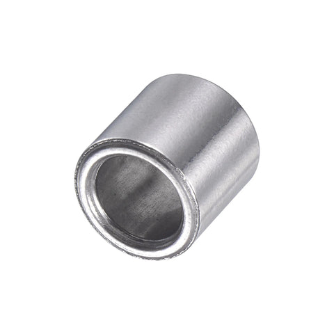 Go-To Heavy Duty Self-Lubricating Sleeve Bearings 8mm Bore, 12mm OD, 12mm Length, Sintered Iron Bushings, front view
