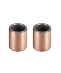 12mm Bore Sleeve Bearing 16mm Outer Diameter 20mm Length Oilless Wrapped Plain Bushings Pack Of 2 for low friction sliding motion