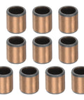 Sleeve Bearings 5mm Bore x 7mm OD x 8mm Length Plain Bearings Wrapped Oilless Bushings for Sliding Parts of Machinery, 10pcs