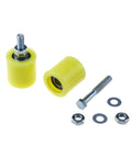 Slide Gate Guide Roller 1.66 By 1.77 Inch Heavy Duty Nylon Ball Bearing Side Roller Assembly Pack Of 4 For Smooth Gate Operation