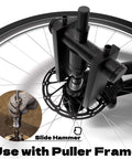 Blind Hole Bearing Puller Set 8-32mm with Slide Hammer used for motorcycle wheel bearing removal