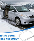 Sliding Door Cable Assembly Without Motor Left Driver Side for Toyota Sienna 2004-2010 3.3L 3.5L DOHC V6 24V in snowy setting