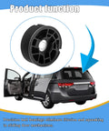 Sliding Door Cable Pulley Spool For Odyssey 2011 2017 Left Or Right Side Replacement Part shown with open minivan door