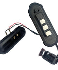 Sliding Door Connector Plate Wiring Kit For 2014 2021 Ram ProMaster 1500 2500 3500 Sliding Door Central Lock Contact Sensor Replacement 68210573AA Easy Install With Prewired Harness, components including wiring and connectors shown separately.