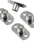 Sliding Door Roller Guide Wheel Floor Guide For Moving Doors And Furniture Hardware Glass And Aluminium Sliding Doors Durable Steel Frame Set Of 4 With 10mm Wheel Diameter 15mm Height And 38x20mm Base Plate Ideal For Barn Doors