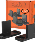 Sliding Barn Door Floor Guides Black 4 Pack Bottom Track Guides For All Sliding Doors Including Bypass And Pocket Doors Easy To Install