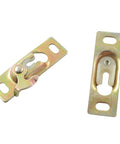 2PCS Sliding Door Hangers With Screws Pocket Door Hardware Kit For Storage Rooms And RV Sliding Doors Durable Galvanized Steel Construction Rust Resistant Easy To Install Ideal For Home Renovations And Closets Suitable For Indoor Or Outdoor Use
