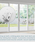 Sliding Door Keeper For Hook Style Latch E 2124 Replacement Latch For Sliding Glass And Patio Doors White Durable High Quality