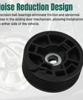 Sliding Door Pulley Spool Wheel For 2011 2017 Honda Odyssey 4th Generation All Trims Durable Plastic And Metal Composite