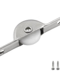 8Pcs 18Mm Sliding Door Pulley Wheels For Screen Doors Closets Wardrobes And Cabinets Durable Plastic Rollers with screws