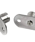 Sliding Door Roller Guide Set With Floor Guide Wheel Durable Steel Frame Four Pieces For Furniture Hardware Moving Doors Glass Sliding Doors And Aluminium Doors Metal Construction With 10mm Outer Diameter 15mm Height And Base Plate 38 By 20mm