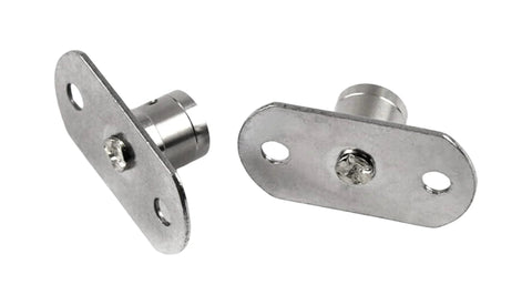 Sliding Door Roller Guide Set With Floor Guide Wheel Durable Steel Frame Four Pieces For Furniture Hardware Moving Doors Glass Sliding Doors And Aluminium Doors Metal Construction With 10mm Outer Diameter 15mm Height And Base Plate 38 By 20mm
