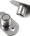 Sliding Door Roller Guide Set With Floor Guide Wheel Durable Steel Frame Four Pieces For Furniture Hardware Moving Doors