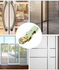 1-1/4 Inch Sliding Door Rollers Replacement Set For Patio Doors And Glass Doors, Durable Sliding Wheel Hardware