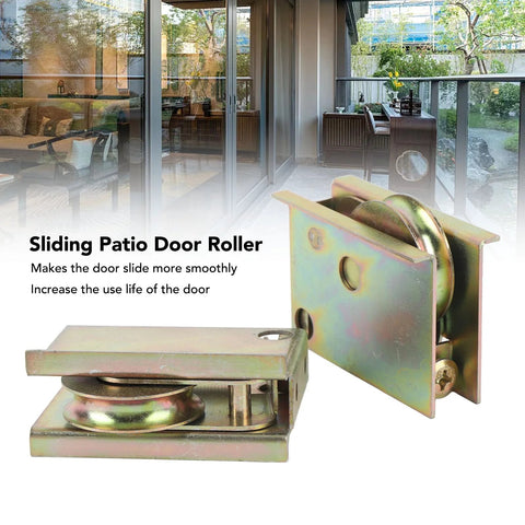 Sliding Patio Door Roller Replacement With Steel Ball Bearing High Strength For Smooth And Quiet Operation Custom Fit