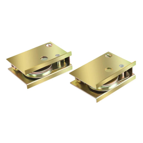 Sliding Patio Door Rollers Compatible With Aluminum Doors Made After 1992 1996, 1-1/2 Inch Steel Ball Wheel Bearing, Set Of Two
