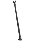 Adjustable Sliding Door Security Bar 19 To 52 Inches 3 In 1 Door Stopper Barricade Jammer For Door Knob And Floor Contact Fits Patio Doors Sliding Glass Doors Windows Indoor Use Only