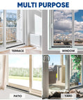 Multi-purpose view of Sliding Door Security Bar Adjustable From 17 To 55 Inches With Rubber Tips Heavy Duty Window Lock Bar