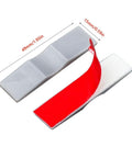 10 Pack Sliding Door Stopper Concave Locator Stick On Positioner Anti Collision Buffer Adapter dimensions 49mm x 15mm