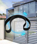 Timing Belt Replacement For Sliding Door Operator K16-GT2-7 CSL Series against industrial door background