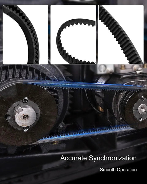 Timing Belt Replacement For Sliding Door Operator K16-GT2-7 Compatible With CSL24V CSL28V CSL36V CSL42V CSL50V shown in multiple views