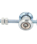 Sliding Door Track Roller Wheel With Stainless Steel Bearing Galvanized Rustproof Low Drag for Garage Doors, side view
